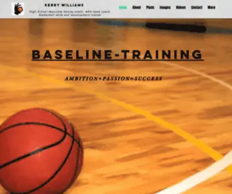 Baseline-Training.com(Home) Screenshot