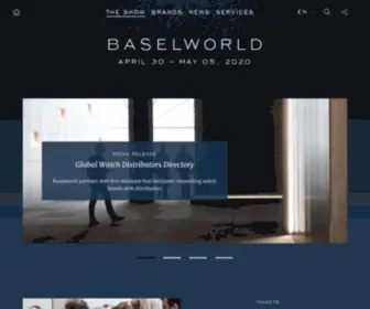 Baselworld.com(The Show) Screenshot