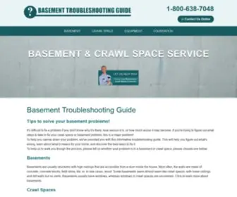Basement-Repair.com(Basement Troubleshooting Guide) Screenshot