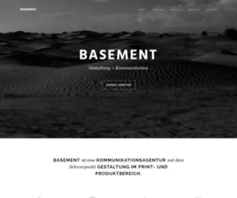 Basement.co.at(BASEMENT Werbegrafik) Screenshot