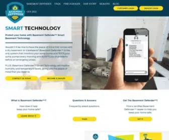 Basementdefender.com(The Basement Defender) Screenshot