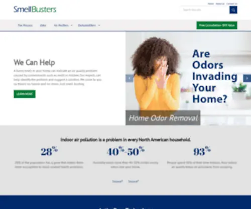 Basementsmellbusters.com(SmellBusters) Screenshot
