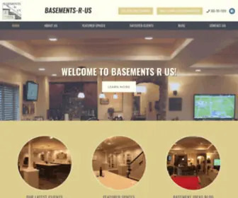 Basementsrus.com(Basements R Us) Screenshot