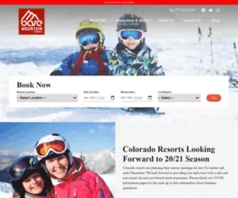 Basemountainsports.com(Bike Rentals in Breckenridge & Beaver Creek) Screenshot