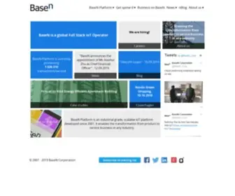 Basen.net(IoT digital twin platform) Screenshot