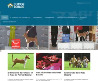 Basenji.mx(El Basenji Dorado) Screenshot