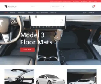 Basenor.com(Tesla Aftermarket Accessories) Screenshot