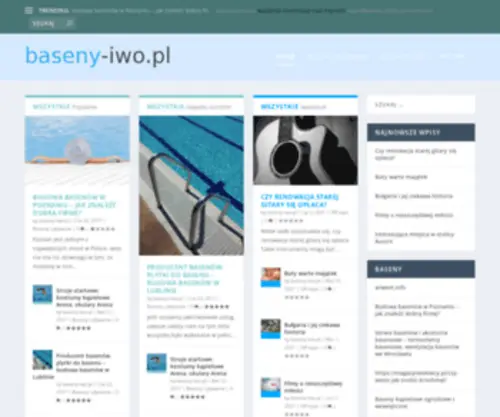 Baseny-Iwo.pl(Budowa basenów) Screenshot