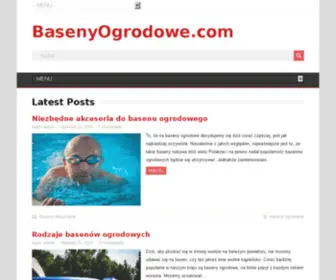 Basenyogrodowe.com(Baseny ogrodowe INTEX) Screenshot