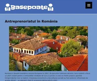 Basepoate.ro(Antreprenoriatul) Screenshot