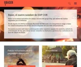 Basercor.es(Baser Comercializadora de Referencia) Screenshot