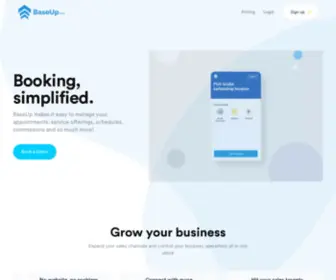 Baseup.co(Booking Simplified) Screenshot