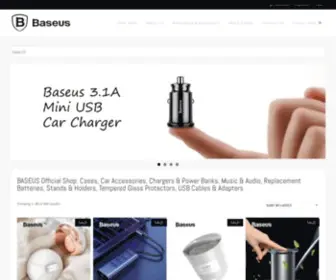 Baseus-CN.com(Baseus official shop) Screenshot