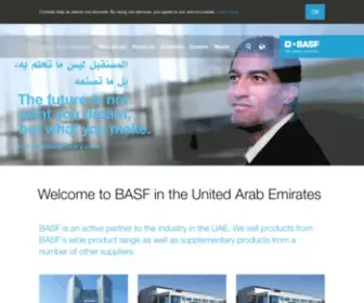 Basf.ae(United Arab Emirates) Screenshot