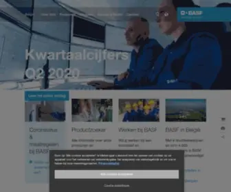Basf.be(België) Screenshot
