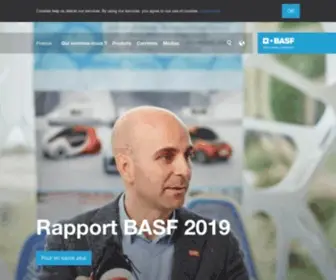 Basf.fr(Our aspiration) Screenshot