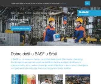 Basf.rs(BASF u Srbiji) Screenshot