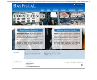 Basfiscal.es(BASFISCAL, ASESORES FISCALES Y AGENTES BANCARIOS) Screenshot