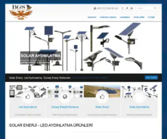 Basgulgrup.com.tr(BAŞGÜL GRUP SOLAR ENERJİ) Screenshot