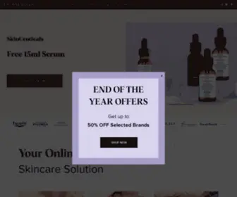 Basharacare.com(Your Professional Skincare Store) Screenshot