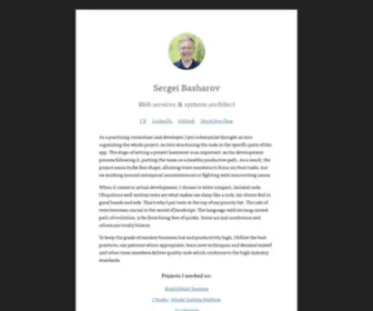 Basharov.net(Sergei Basharov) Screenshot