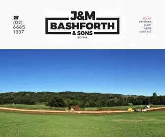 Bashforth.com.au(J & M BASHFORTH & SONS) Screenshot