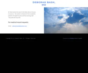 Bashmd.com(Deborah Bash) Screenshot