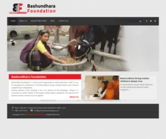 Bashundharafoundation.com(Bashundhara Foundation) Screenshot