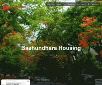 Bashundharahousing.com(Bashundhara Housing) Screenshot