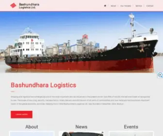 Bashundharalogistics.com(Bashundhara Logistics Ltd) Screenshot