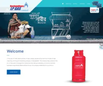Bashundharalpgas.com(Bashundhara LP Gas Limited) Screenshot