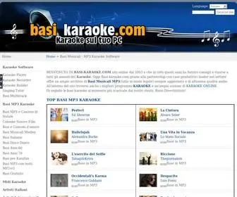 Basi-Karaoke.com(Basi Karaoke) Screenshot