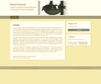 Basiagasiorek.com(Jungian analytical psychotherapist) Screenshot