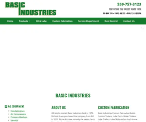Basic-Industries.net(Basic Industries) Screenshot