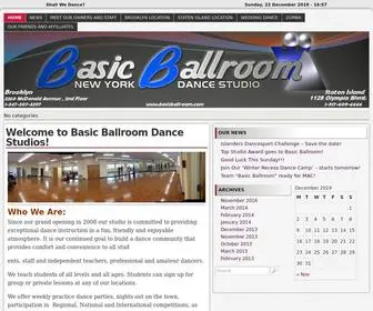 Basicballroom.com(Basic Ballroom Dance Studios) Screenshot