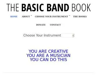 Basicband.info(The Basic Band Book) Screenshot