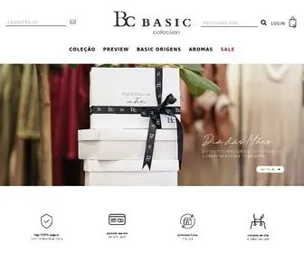 Basiccollection.com.br(Basic Collection) Screenshot