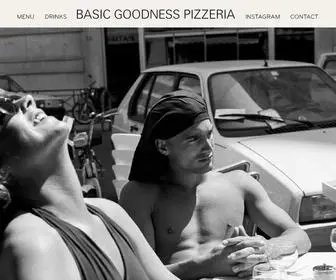 BasicGoodnesspizzeria.com(Neapolitan Pizza in the heart of Tofino. Basic Goodness) Screenshot