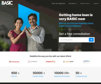 Basichomeloan.com(Home Loan) Screenshot
