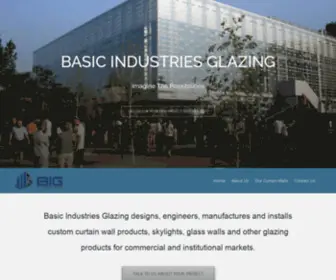 Basicindustriesglazing.com(Basic Industries Glazing) Screenshot