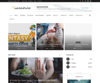 Basicinfoportal.com(Basic Info Portal) Screenshot