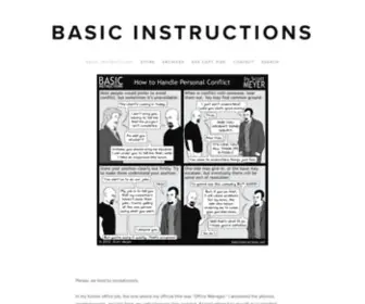 Basicinstructions.net(Basic Instructions) Screenshot