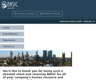BasicPacific.com(BASIC NEO) Screenshot