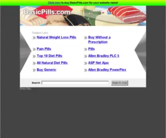 BasicPills.com(Buy Generic Drugs Without Prescription) Screenshot