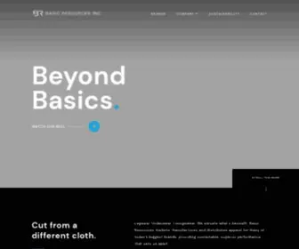 Basicresources.com(Basic Resources Official Website) Screenshot