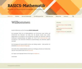 Basics-Mathematik.de(Basics Mathematik) Screenshot