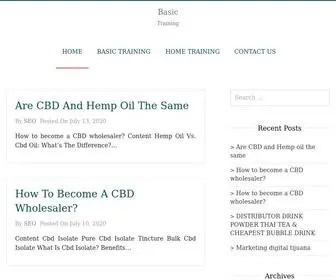 Basictraininghome.com(Basic) Screenshot