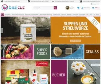 Basicus.de(Basische Ernährung) Screenshot