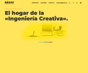 Basiko.mx(Básiko ingeniería creativa) Screenshot