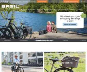 Basil.com(Fietstassen & fietsmanden van eigen bodem) Screenshot